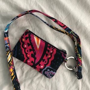 Vera Bradley wallet and lanyard!